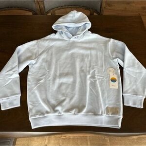 Vuori Restore Oversized Hoodie Soft Sky Baby Blue Women’s Sz Small NEW